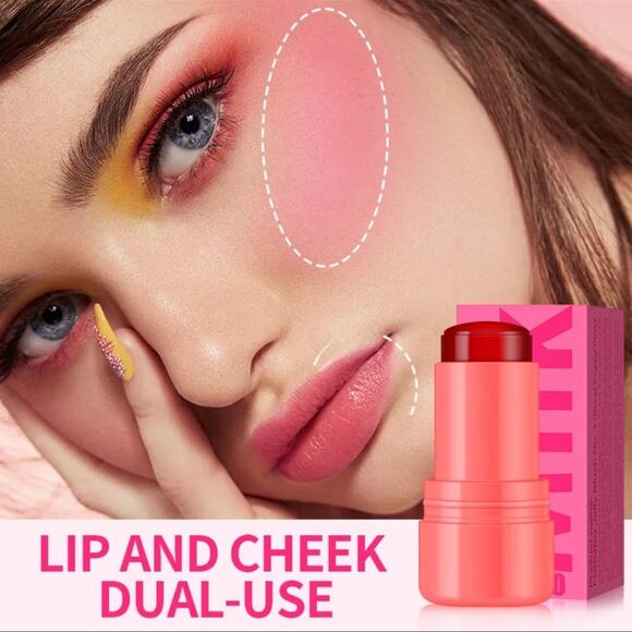 Milk Jelly Blush Stick - 2-in-1 Cheek and Lip Tint, Available in 4 Shades - Picture 5 of 5